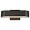 Access Lighting Montreal, BiDirectional Outdoor LED Wall Mount, Bronze Finish, Frosted Glass 20046LEDDMG-BRZ/FST - alternate 2